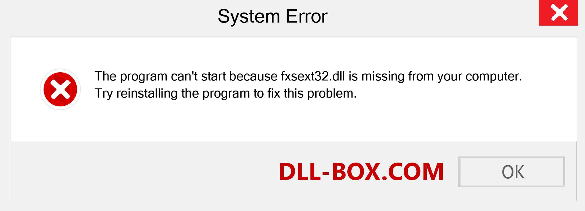  fxsext32.dll file is missing?. Download for Windows 7, 8, 10 - Fix  fxsext32 dll Missing Error on Windows, photos, images